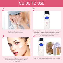 Load image into Gallery viewer, Mini Microcurrent Ion Galvanic Face Spa Device with 3 Massage Heads - Beautyic.co.uk

