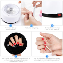 Load image into Gallery viewer, Gel Nail Polish Remover - Portable Electric Acrylic Nail Steam Remover - Beautyic.co.uk
