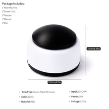 Load image into Gallery viewer, Gel Nail Polish Remover - Portable Electric Acrylic Nail Steam Remover - Beautyic.co.uk
