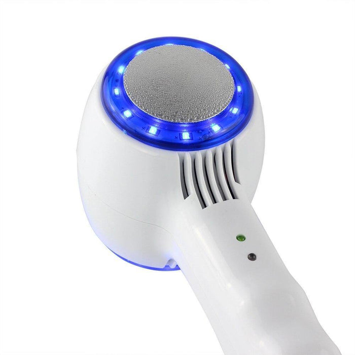 Blue LED Hot Cold Hammer Skin Tightening Shrink Pore Face Care Beauty Machine - Beautyic.co.uk