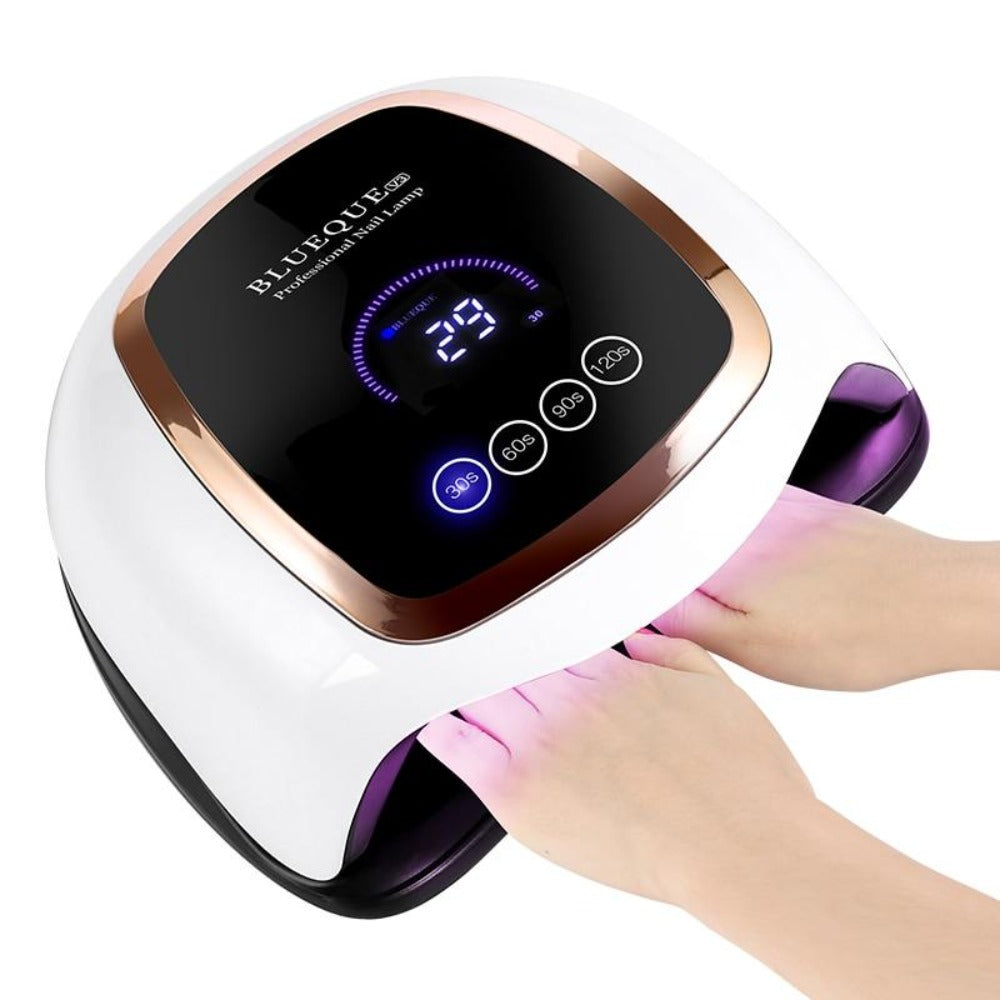 BLUEQUE V3 168W UV Lamp For Manicure LED Nail Lamp For Nail Art Salon Tools - Beautyic.co.uk