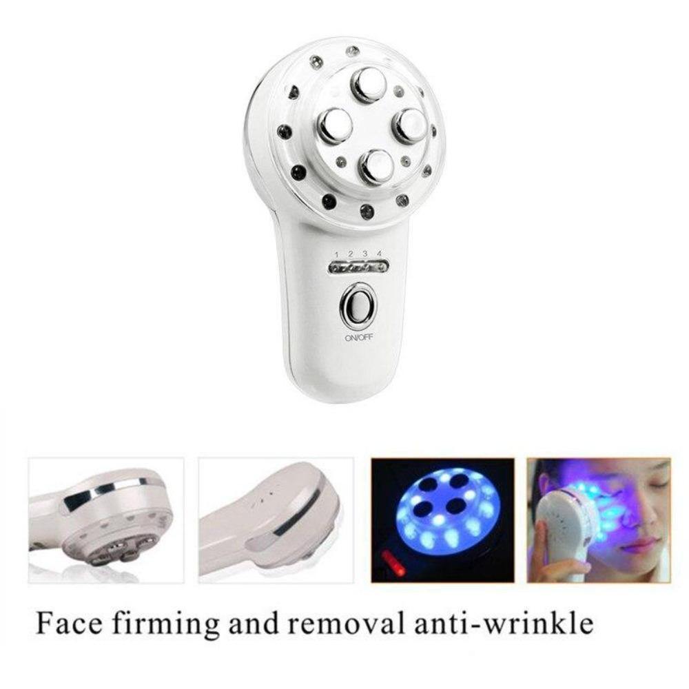 4 in 1 Mini RF Microcurrent Bio LED Electroporation Face Care Device - Beautyic.co.uk